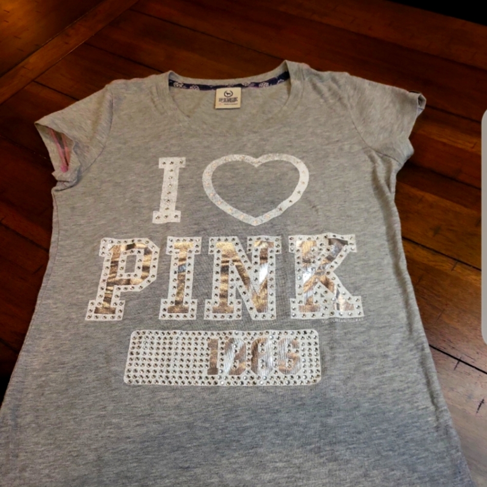 VICTORIA'S SECRET PINK BLING VINTAGE 1986 TEE